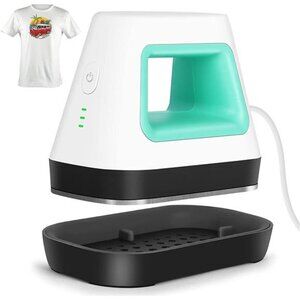 Mini Heat Press Machine for T Shirts, 5.5" X 3" Mini Iron for Heat Transfer Viny